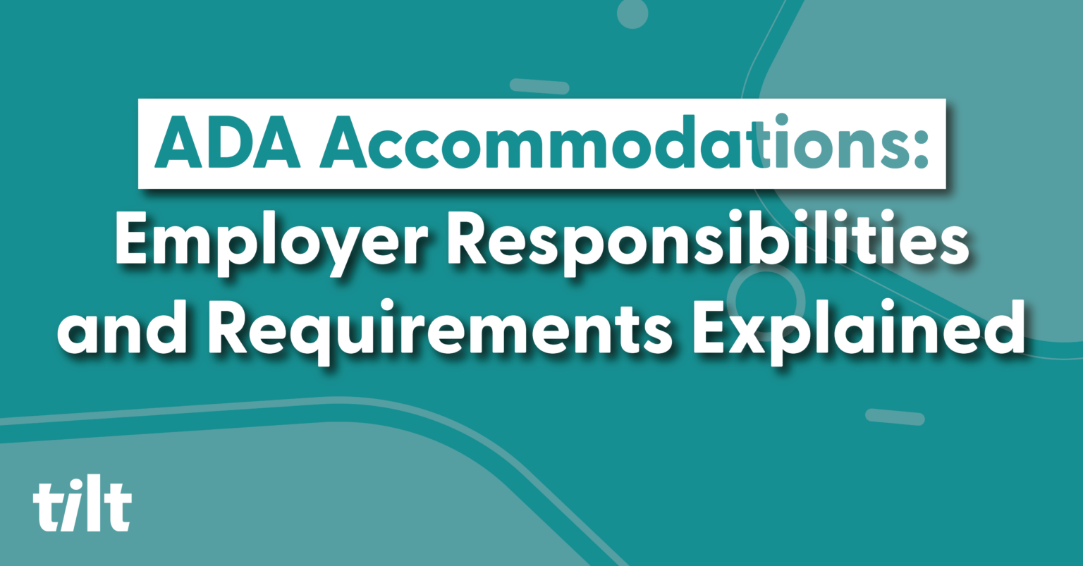 ADA Employer Responsibilities and Requirements