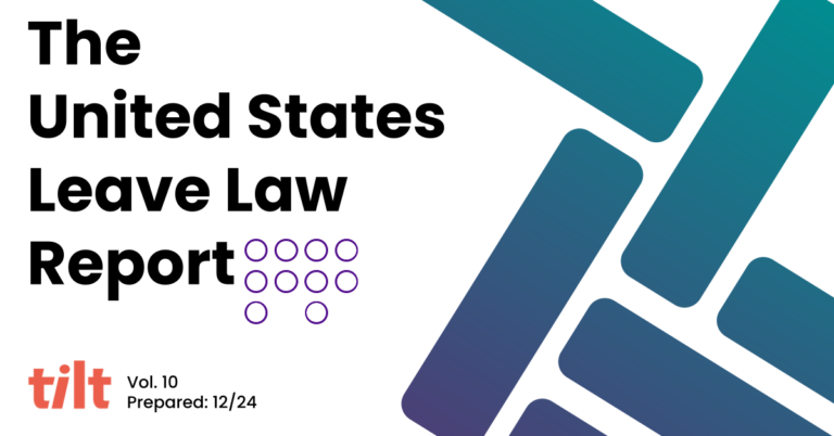 Blog Image - The United States Leave Law Report Vol