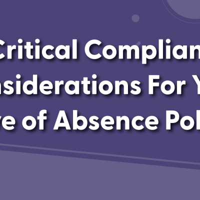 7 Critical compliance