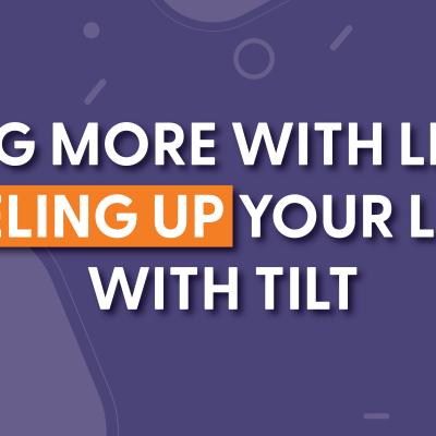 Doing More with Less