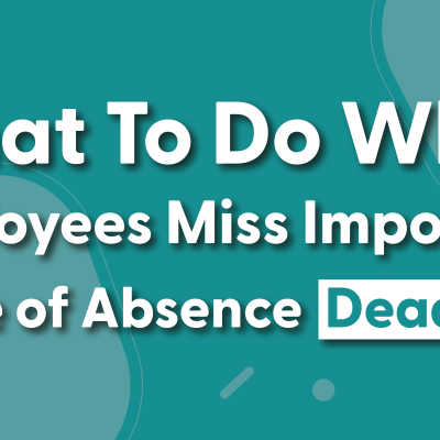 what to do when employees miss deadlines